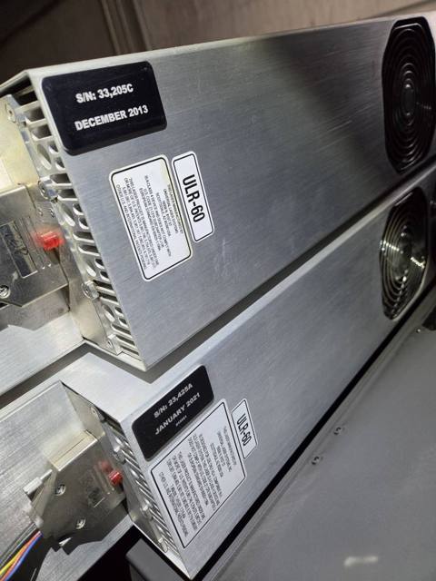 Two ULR-60 cartridges